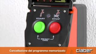 Claber Programmatore Irrigazione Aquauno Pratico per Rubinetto Facile Uso a 2 Tasti