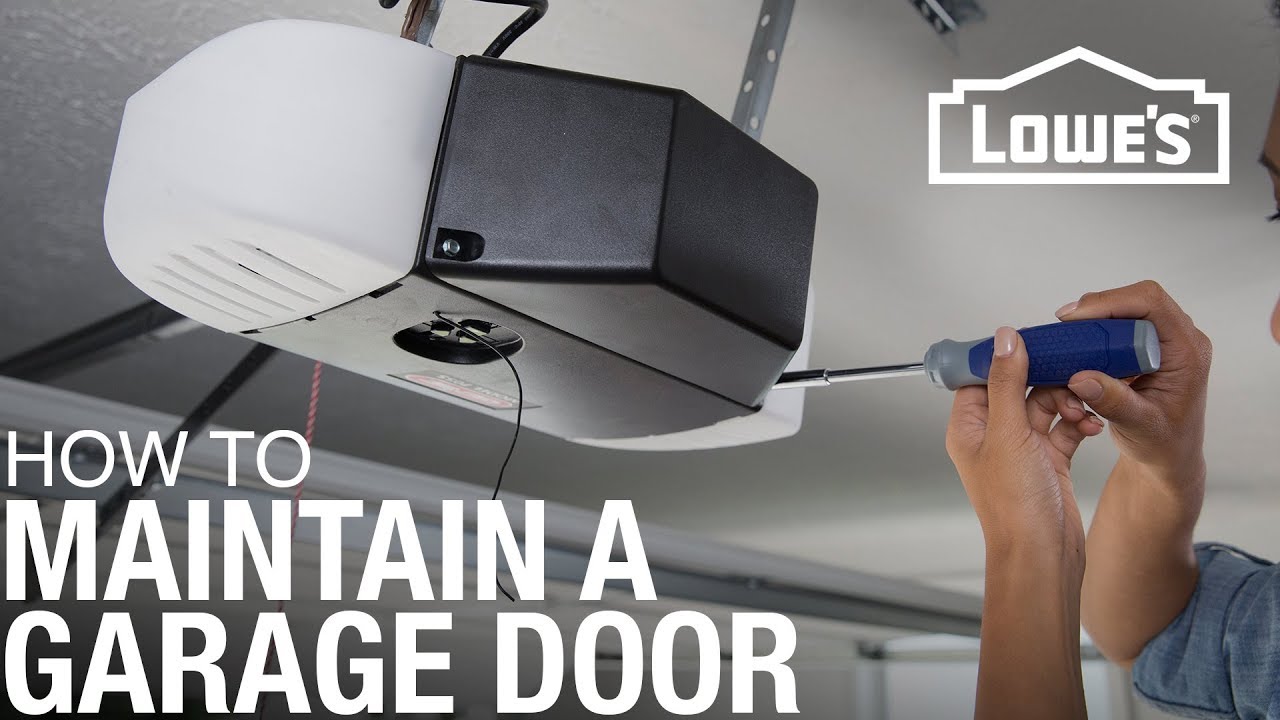 Garage Door Safety and Maintenance Checklist