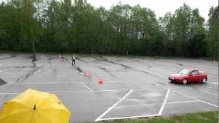 preview picture of video '2012 Civic Club season opening 1on1 slalom in Trakai, Lithuania'