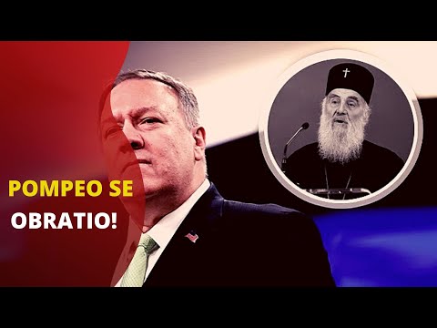 AMERIČKI DRŽAVNI SEKRETAR UPUTIO SAUČEŠĆE SPC Pompeo: Patrijarh Irinej bio inspirativni vođa!