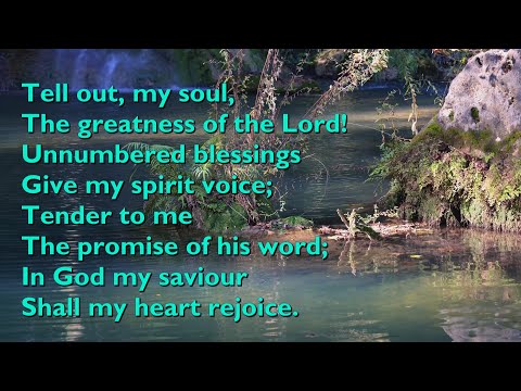 Tell Out My Soul (Tune: Woodlands - 4vv) [with lyrics for congregations]