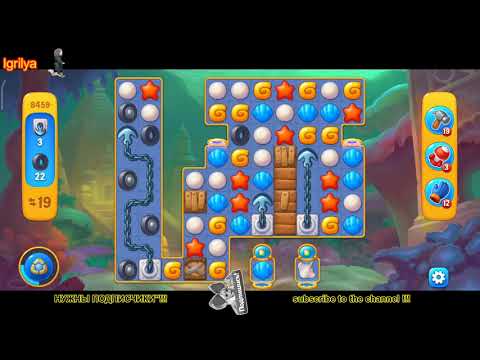 Fishdom level 8456, 8457, 8458, 8459, 8460 / Фишдом уровень 8456, 8457, 8458, 8459, 8460