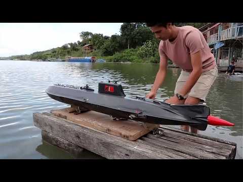 Man Builds RC SUBMARINE From Scratch With FIBERGLASS | Start To Finish by @jufri_88