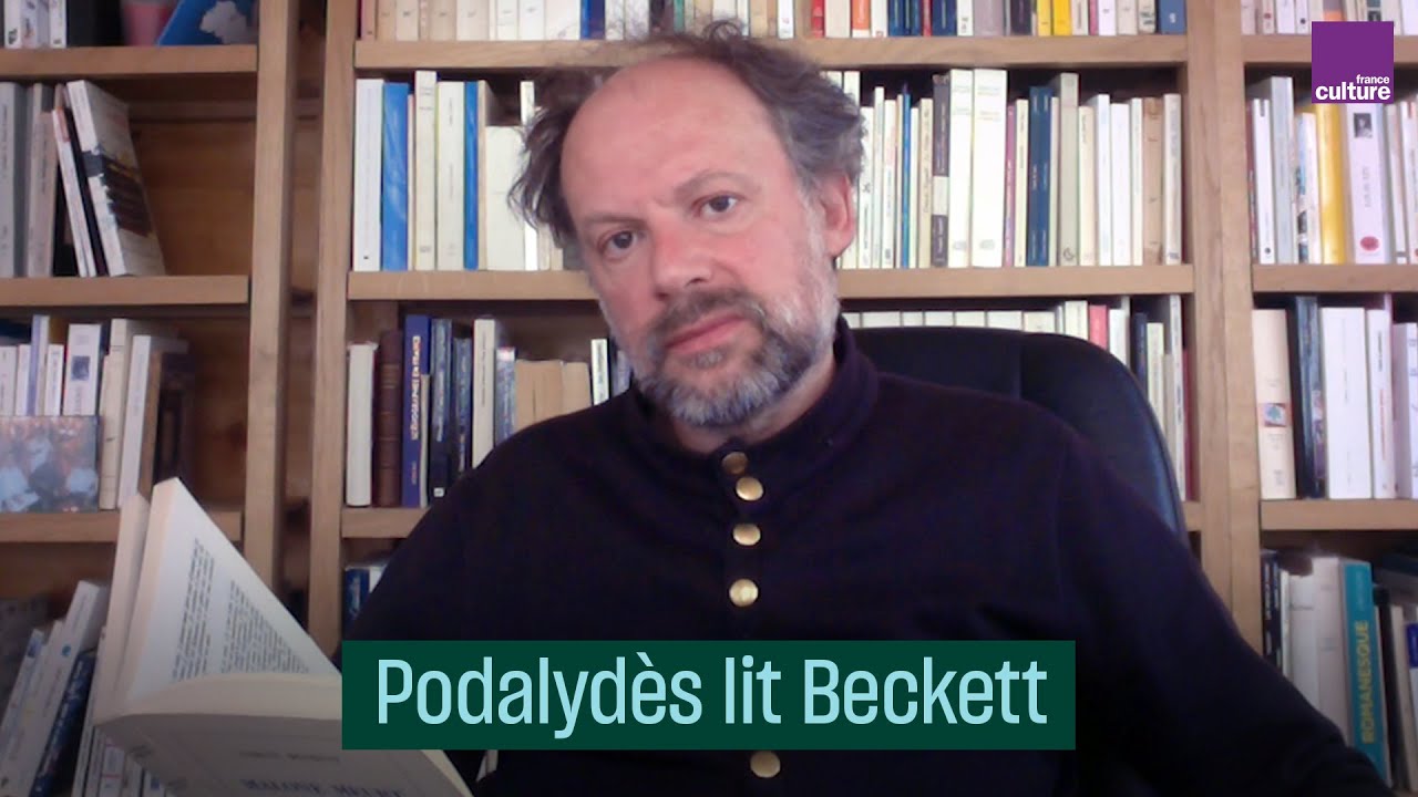 Podalydès lit "Malone meurt" de Beckett - #CulturePrime