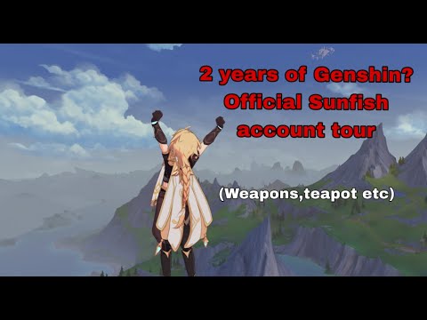 What's on my two year old Genshin Account? (full Genshin account tour)