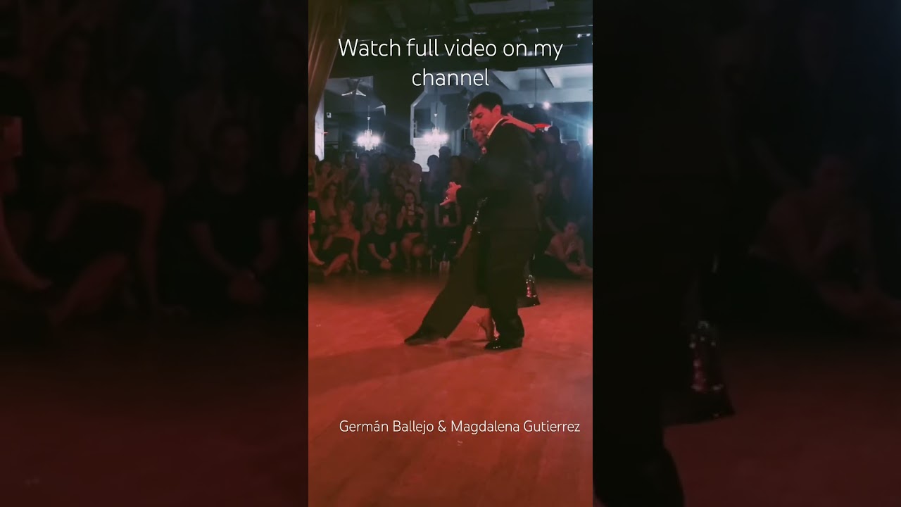 Tango argentino. German Ballejo & Magdalena Gutierrez. November 2023. #tango #tangoargentino