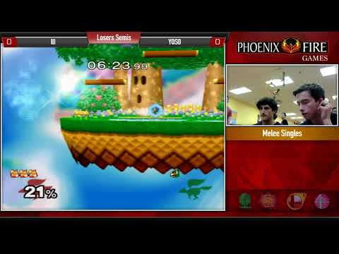 PFG 2: YOSO (Fox) vs. III (Falco) - SSBM Singles Losers Quarters