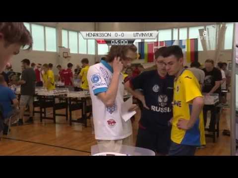 European Table Hockey Championship 2016: Oscar Henriksson (SWE) - Dmytro Litvinyuk (UKR)
