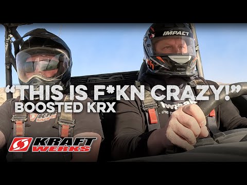 Kraftwerks Supercharged Kawasaki Teryx KRX Ride Along with Jim Beaver! KOH 2023