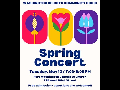 Our Music :: Washington Heights Community Choir
