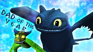Toothless ADOPTS A Baby Dragon!