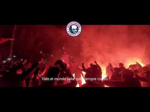 "100 metros de tela" Barra: La Banda del Parque &bull; Club: Nacional