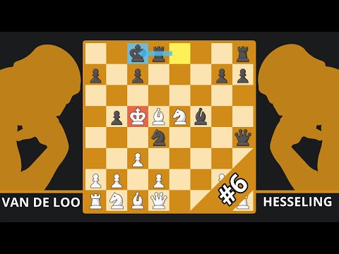 The Most Stunning Chess Novelty Ever! - Best Of The 1980s - van de Loo vs. Hesseling, 1983