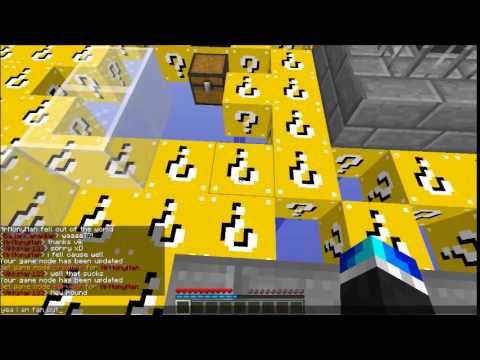 Lucky Block Spleef with Half the Pack