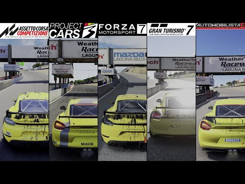 Which one is the best? | Assetto Corsa / Project Cars 3 / Forza Motorsport 7 / GT7 / Automobilista 2