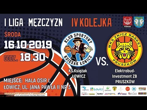 2019.10.16 godz 18.30 KS Księżak Łowicz - Elektrobud Investment ZB Pruszków