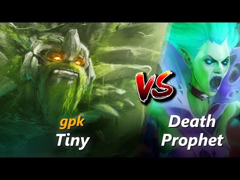 gpk mid Tiny vs Death Prophet | First 10 minutes