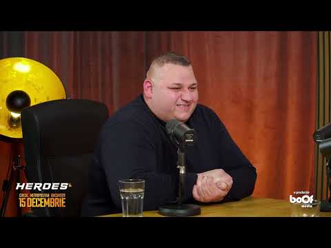 Cel mai agresiv podcast, cu Danu Spartanu, Uriașul Dănilă și Ion Pascu, înainte de gala HEROES 14