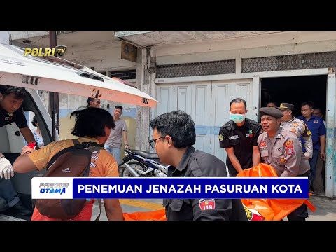POLRES PASURUAN KOTA GERAK CEPAT DATANGI LOKASI PENEMUAN MAYAT DI KELURAHAN KEBONSARI
