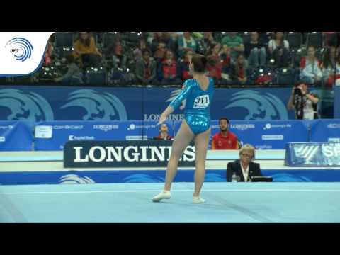 Silvia ZARZU (ROU) – 2016 European Championships – Qualifications Floor