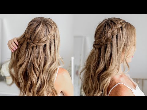 How to do a Waterfall Braid | Tutorial HAIRSTYLE