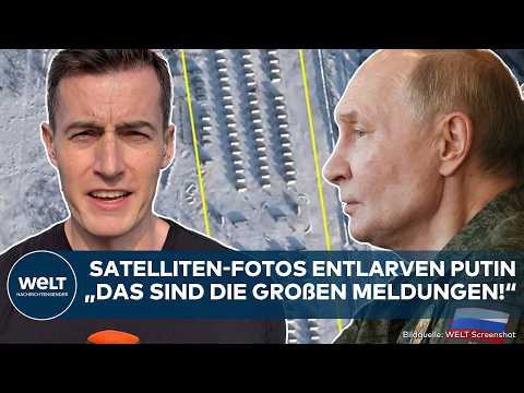 PUTINS KRIEG: Donnerschlag! Satelliten decken Aufrüstung von Putin auf! Russland verstärkt Militär