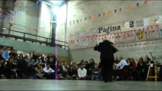 CARLOS PEREZ Y ROSA FORTE EN LA MILONGA DEL MORÁN 01/03