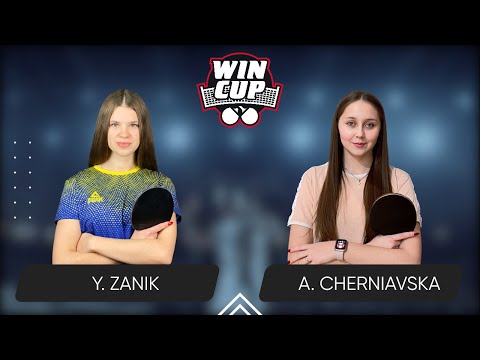 19:45 Yulianna Zanik - Alina Cherniavska West 4 WIN CUP 15.04.2024 | TABLE TENNIS WINCUP