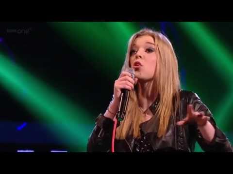 [Full] The Voice UK Live Shows : Becky Hill "Good Luck"  + Coaches' comments