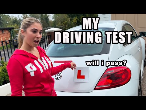 Come To My Driving Test With Me, Do I FAIL or PASS? | Rosie McClelland