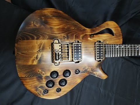 Ergonomic electric guitar,  EVERTUNE, Erman guitars