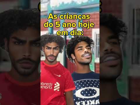 As crianças do 5 ano antigamente: hoje em dia: kakakakak #shorts
