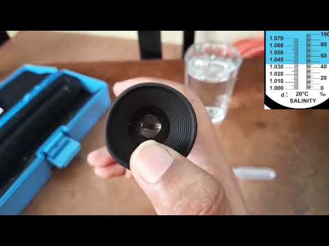 Marine / Salt water Aquarium Salinity Meter Telugu