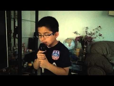 Shreyas singing Talking to the Moon (Bruno Mars)