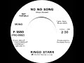 1975 Ringo Starr - No No Song (mono radio promo 45)