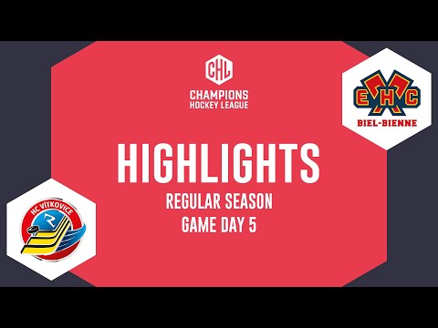 Highlights | Vítkovice Ridera vs EHC Biel-Bienne