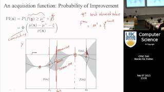 Machine learning - Bayesian optimization and multi-armed bandits
