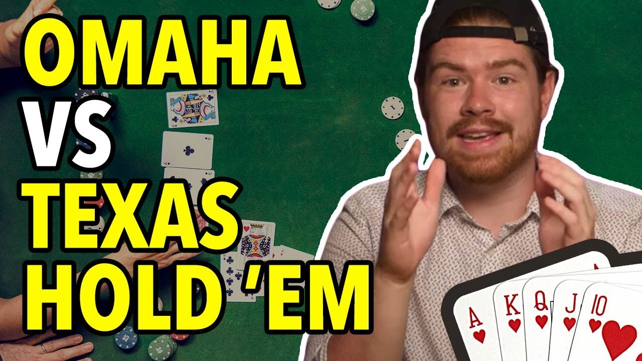 Omaha VS Texas Hold 'Em - Key Differences