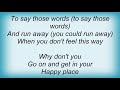 Susanna Hoffs - Happy Place Lyrics