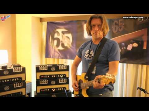 65 Amps, The Producer Demo with both EL-34 and 6L6 Tubes at The 2013 LA Amp and Custom Guitar Show