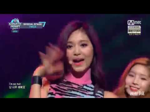 161110 TWICE - So Hot @ M Countdown Special Stage