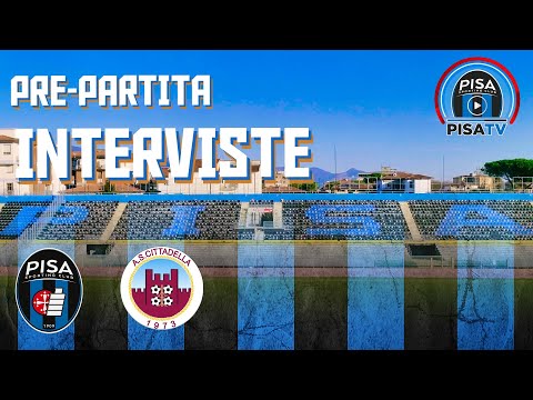 PISA TV | Il Pisa torna all'arena: la conferenza del mister a 24 ore del match col Cittadella