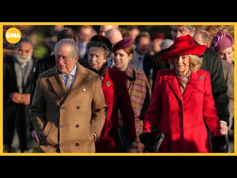 Royal family gathers at Sandringham Estate