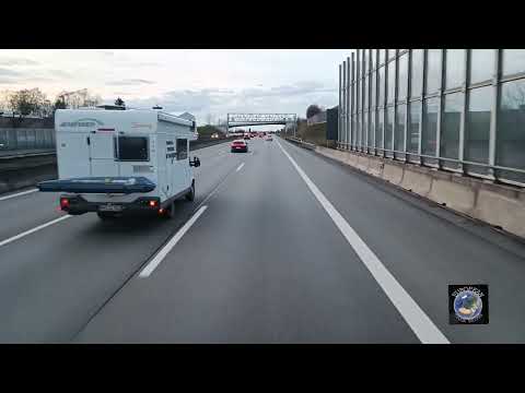 Driving in Deutschland, A8 München - Sulzemoos