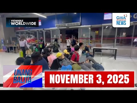 Unang Balita sa Unang Hirit: (Part 1) NOVEMBER 3, 2025 [HD]