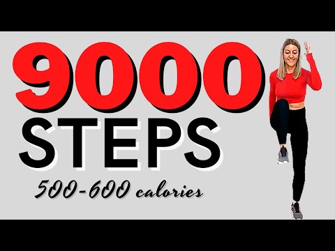 ????9000 STEPS????FAST WALKING WORKOUT for Weight Loss????SWEATY FAT BURNING POWER WALK for WEIGHT LOSS????
