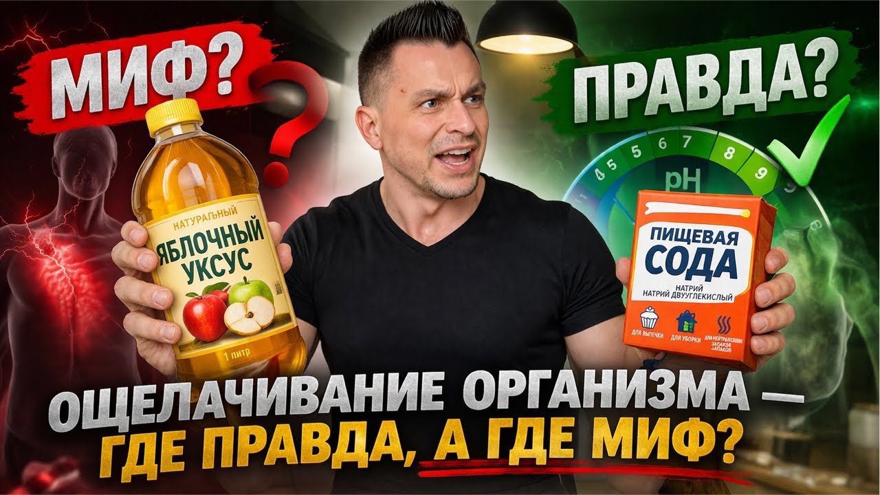 Сода и яблочный уксус: ощелачивание организма — где правда, а где миф? Сода и яблочный уксус: ощелачивание организма — где правда, а где миф?