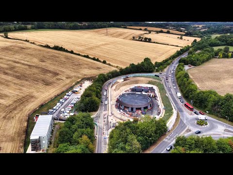 HS2 Amersham Tunnel & Ventilation Shaft | UK High-Speed Rail Construction Update 2025