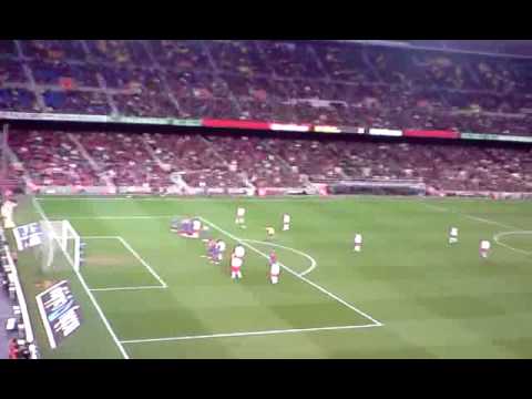 Golazo de Barkero contra FCBarcelona.