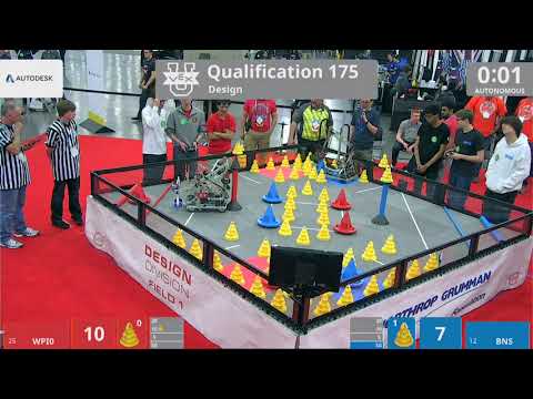 2018 VEXU Design Q175 - WPI0 vs BNS - 52 to 86
